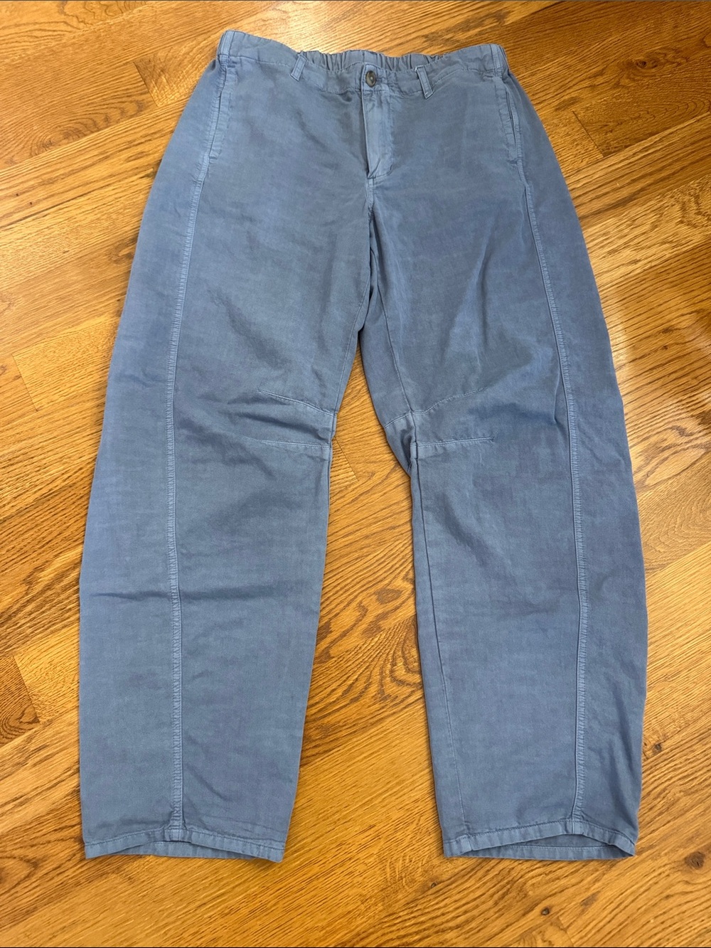Universal Thread Low Rise Barrel Leg Cargo Pants Blue Size 10
